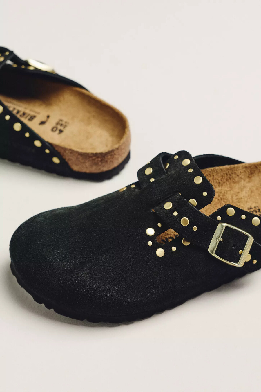 zoccoli birkenstock boston rivets