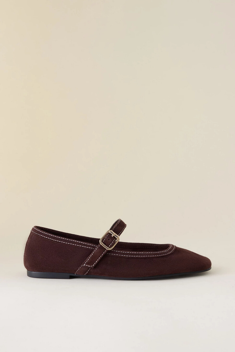 ballerine in pelle scamosciata