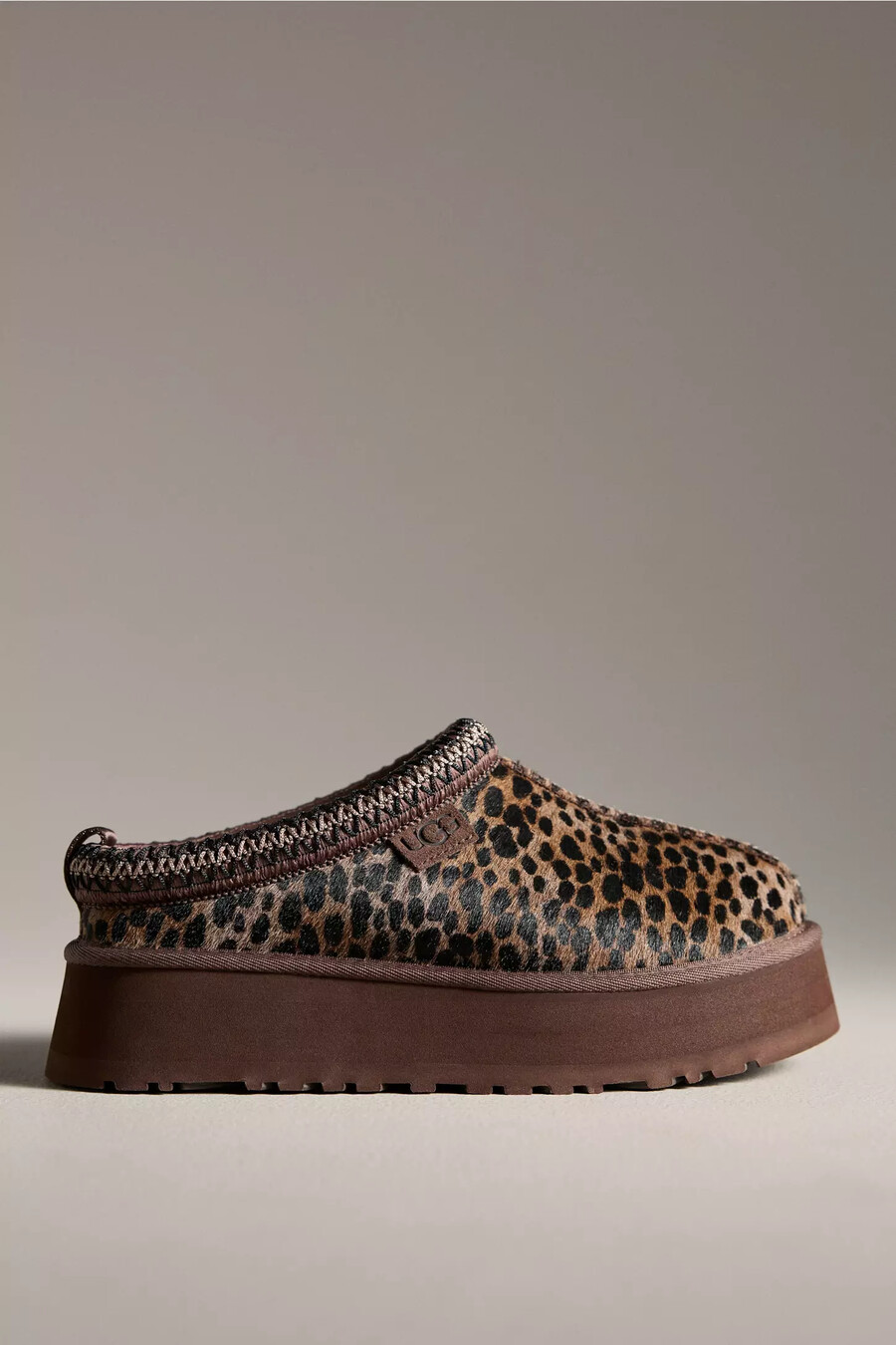 pantofole con plateau ugg tazz caspian