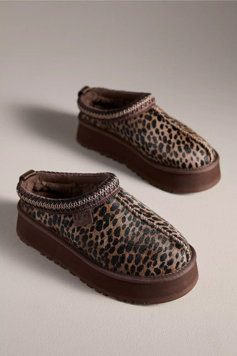 pantofole con plateau ugg tazz caspian