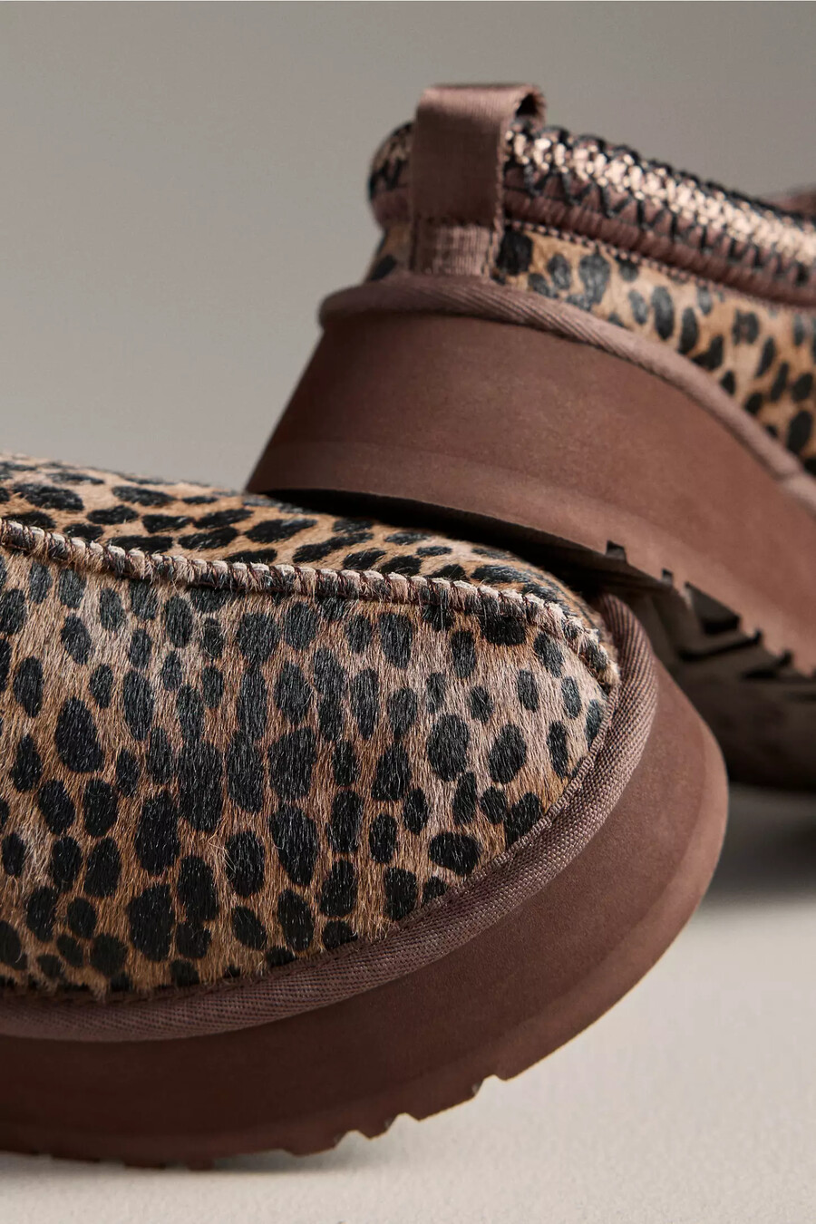 pantofole con plateau ugg tazz caspian