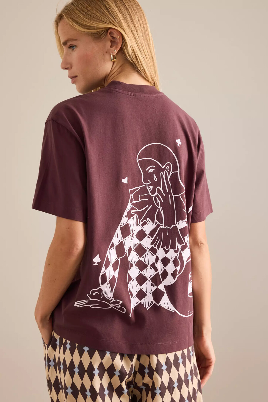 maglietta grafica tbco harlequin