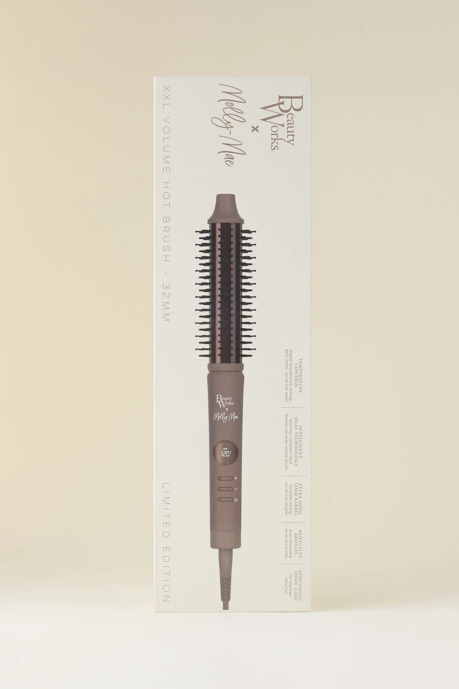 spazzola calda beauty works x molly-mae