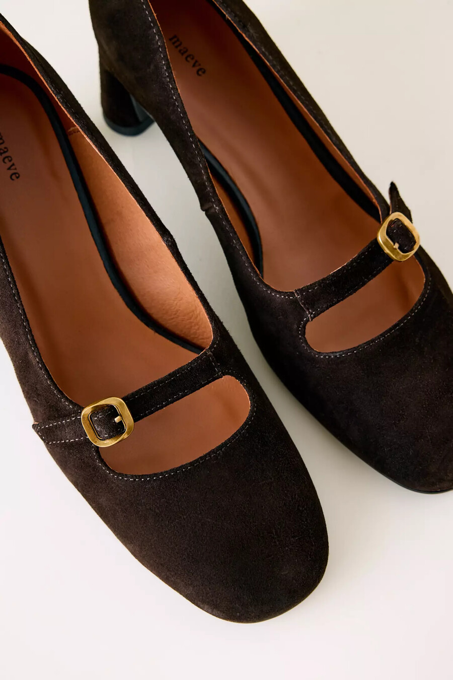 maeve mini buckle pumps