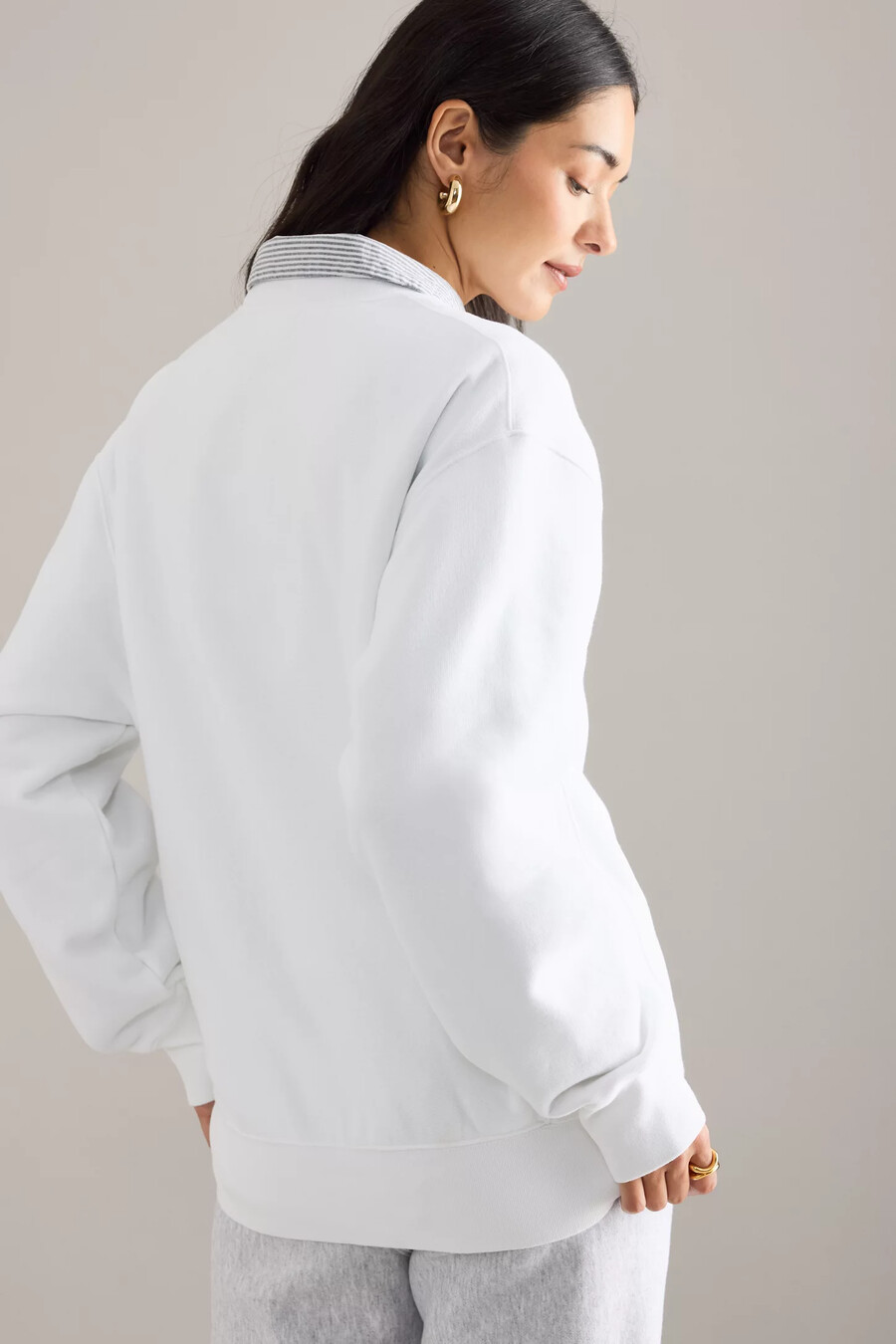 felpa con logo champion script