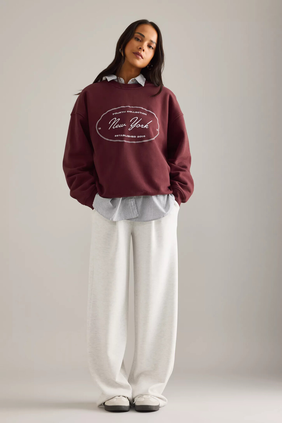felpa oversize 4th reckless chai