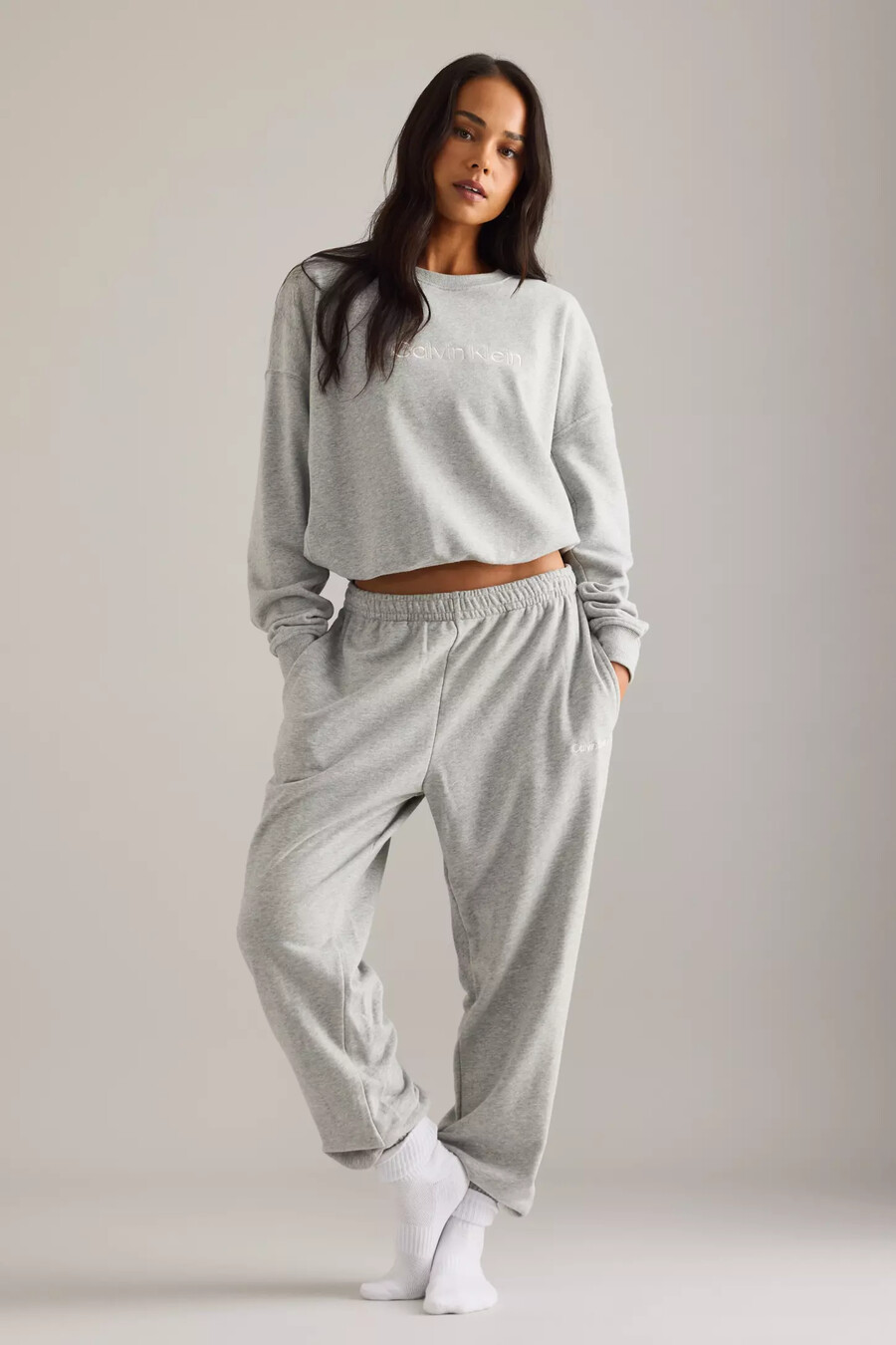 felpa corta calvin klein