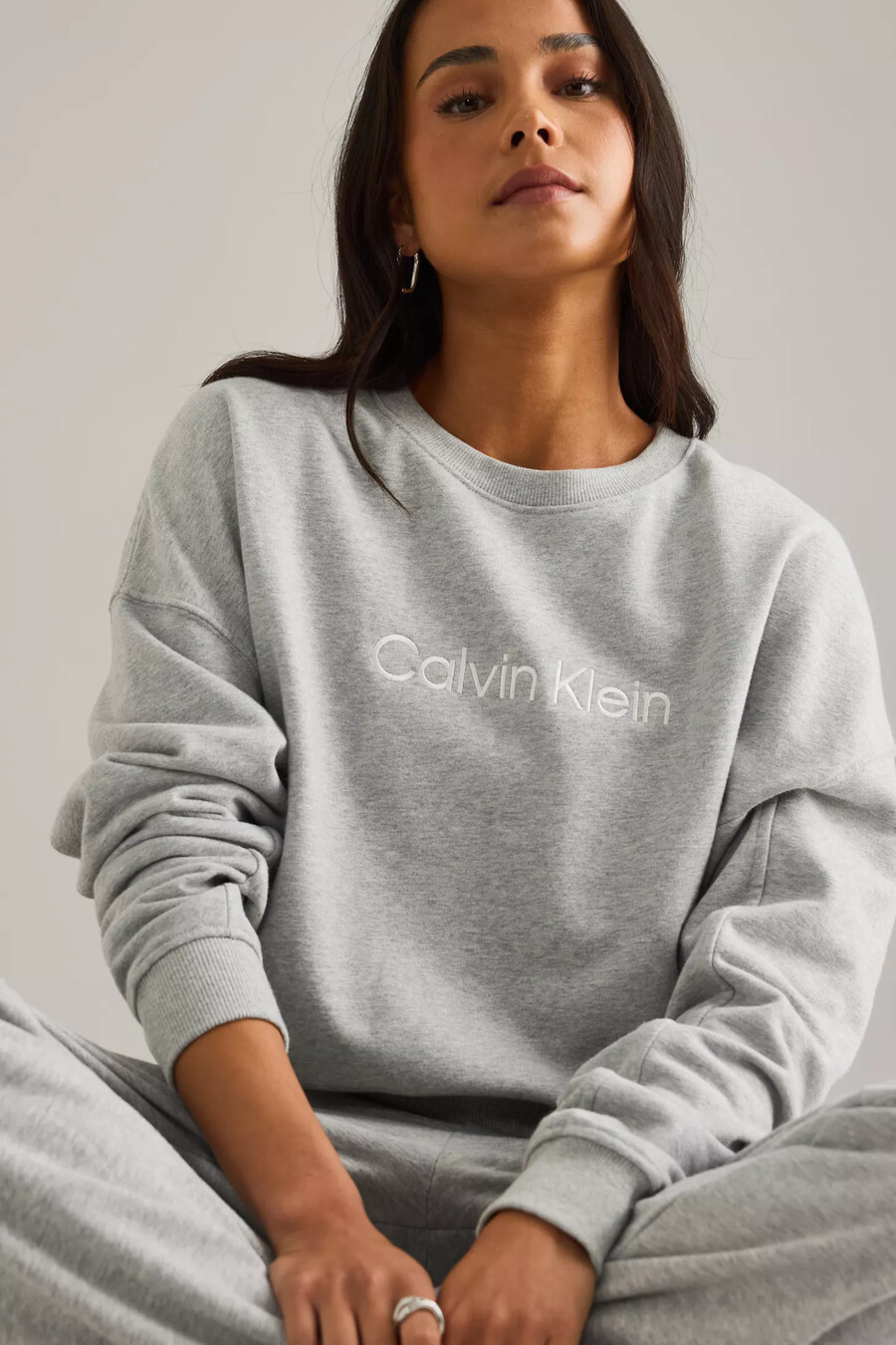 felpa corta calvin klein