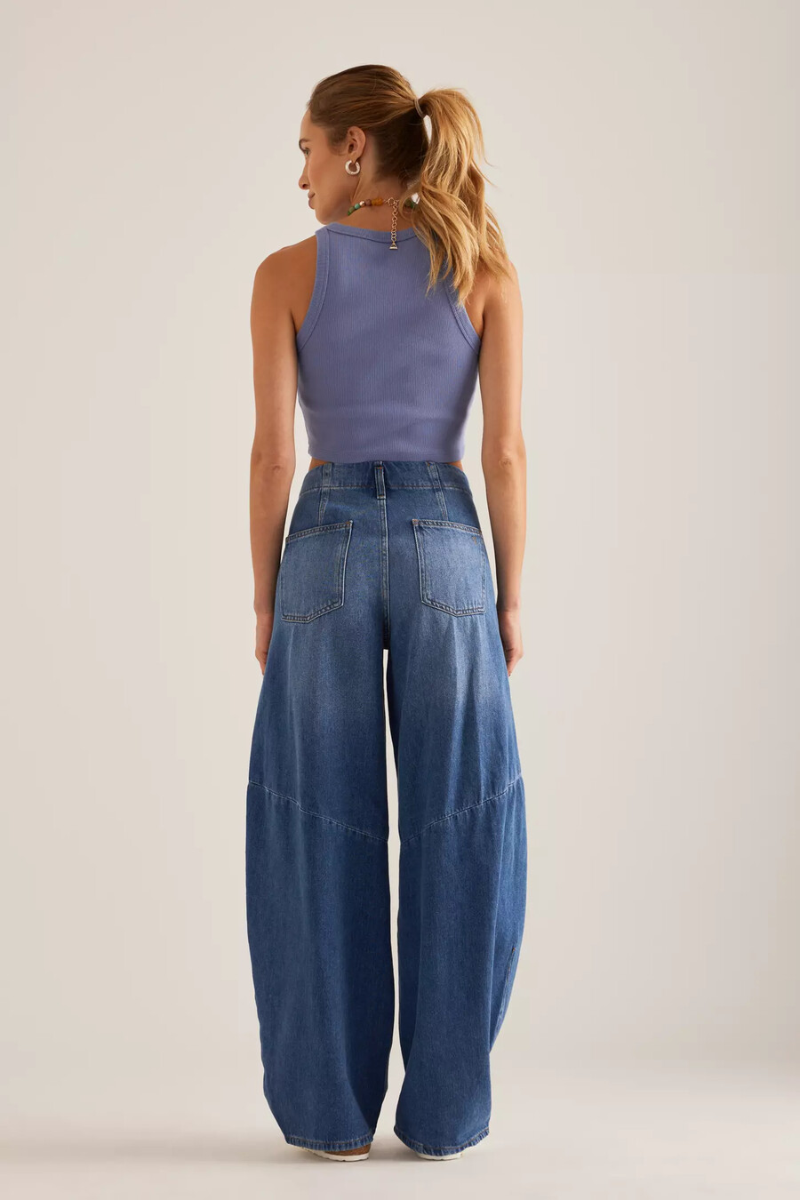 jeans a canna affusolati pilcro a lunghezza intera