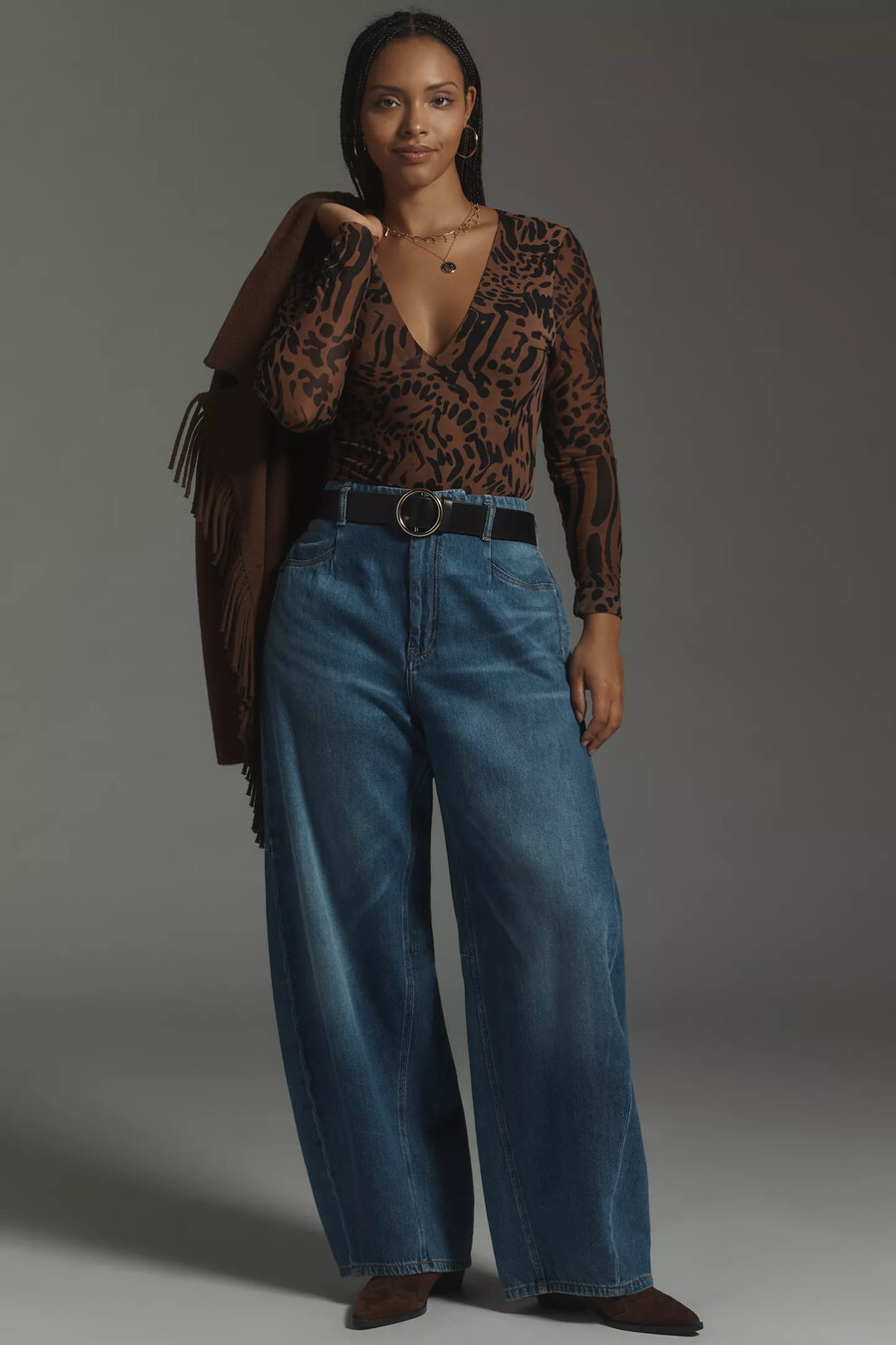jeans a canna affusolati pilcro a lunghezza intera