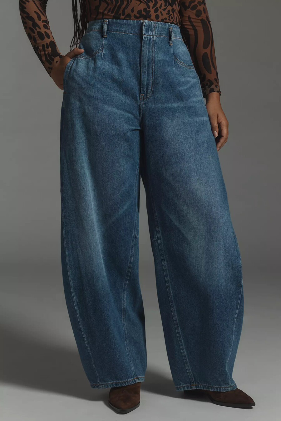 jeans a canna affusolati pilcro a lunghezza intera