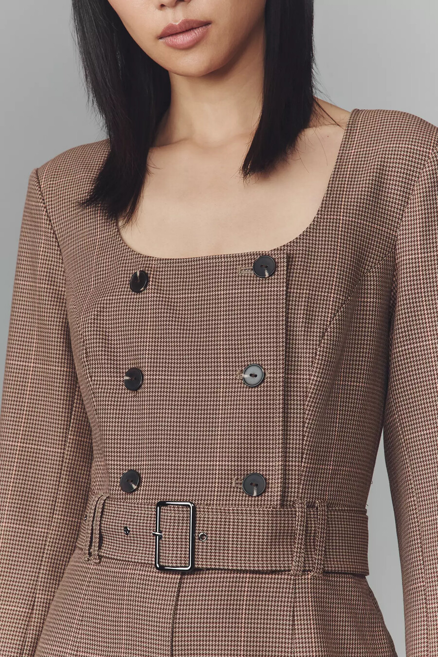 tuta blazer a maniche lunghe di anthropologie
