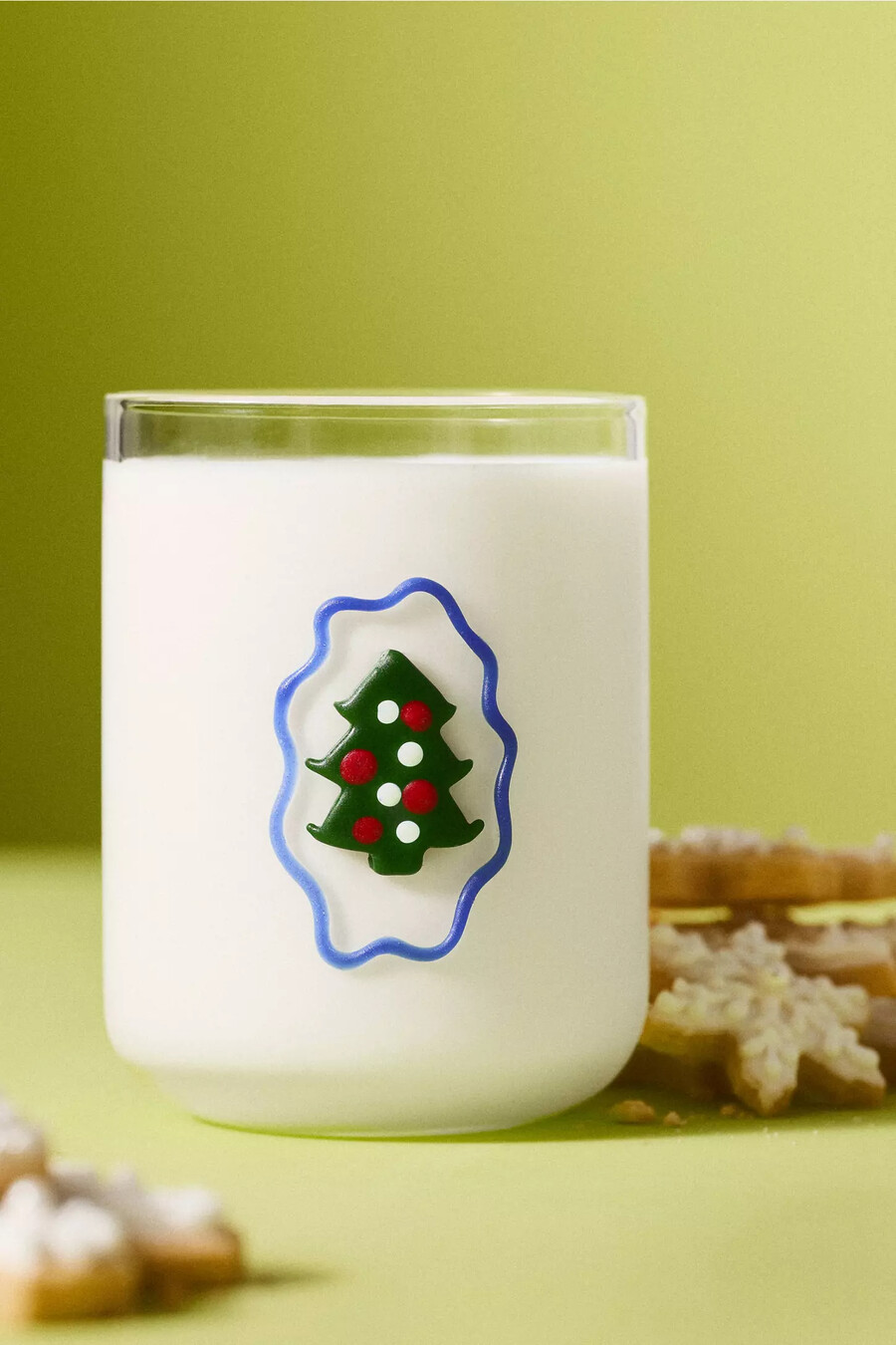 bicchiere di succo per le feste love notes