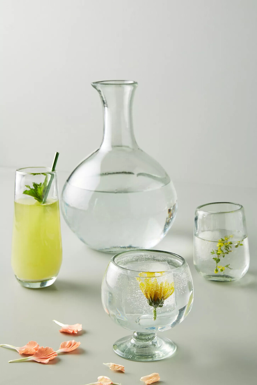 bicchieri da vino senza stelo ardel set da 4