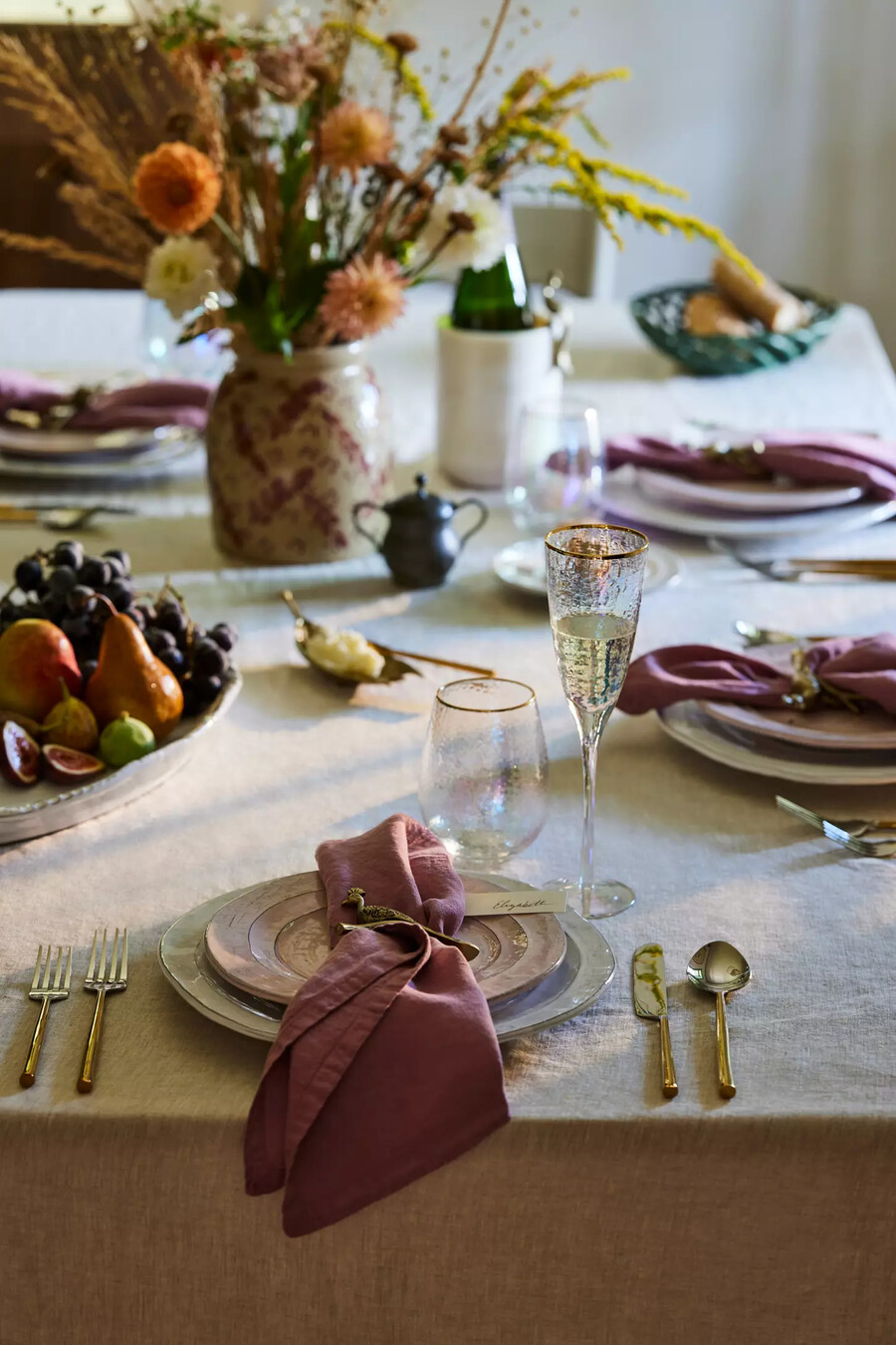 bicchieri da vino senza stelo zaza lustered set da 2