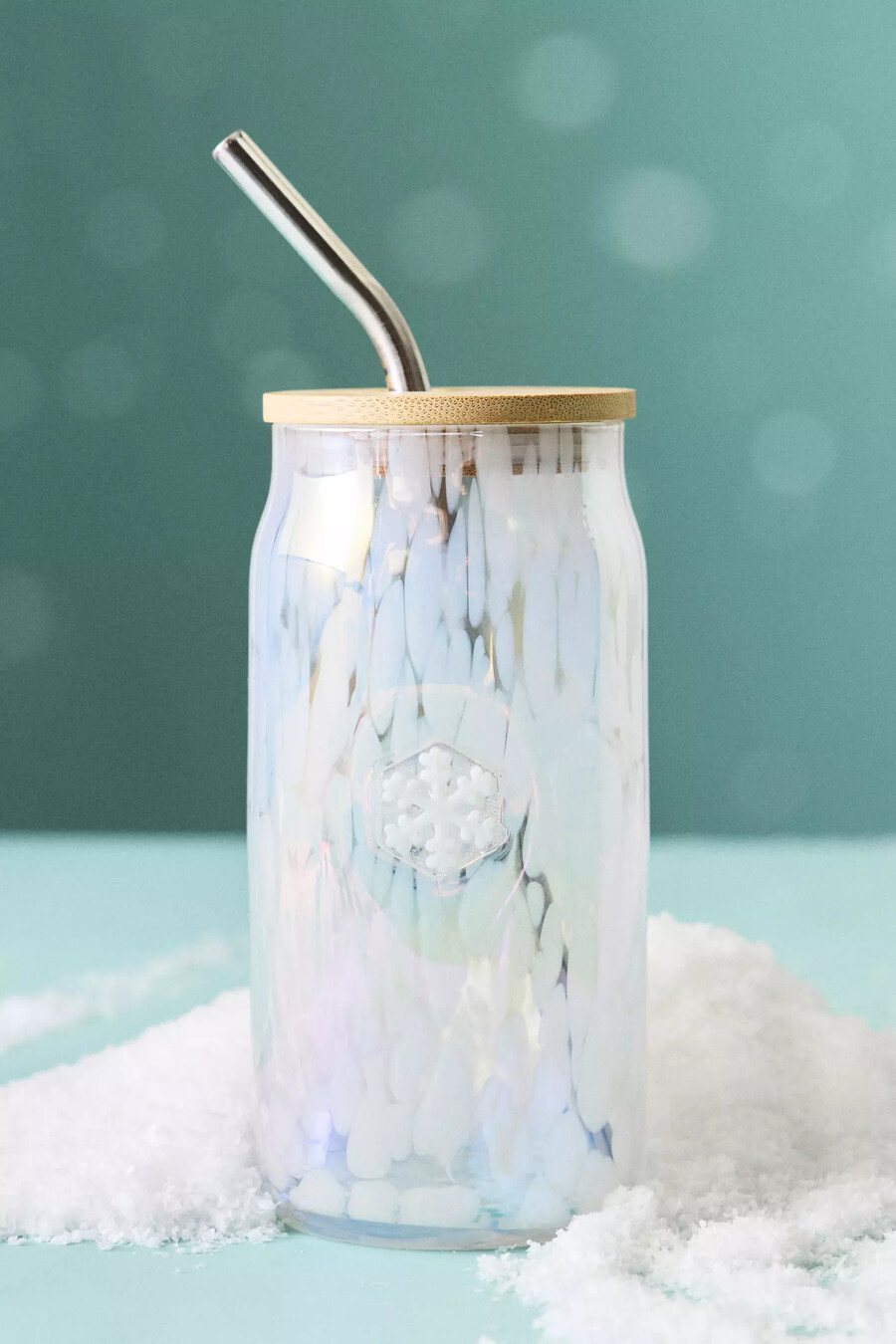 bicchiere da succo con coperchio the festive confetti icon