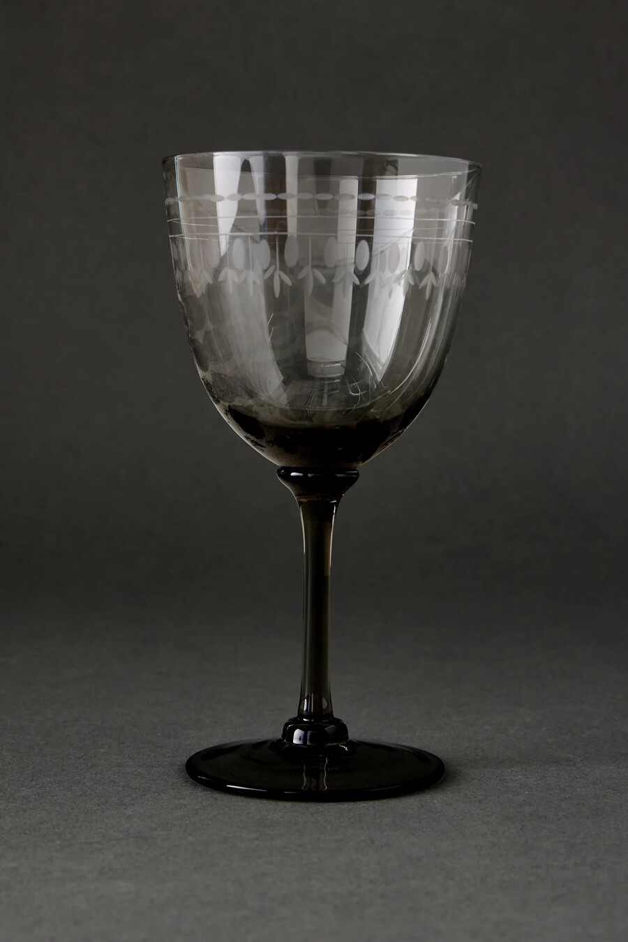 bicchieri da vino colorati vintage set da 4
