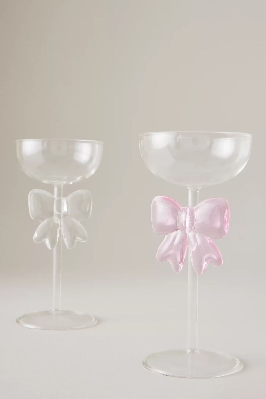 lepelclub bow coupe glass