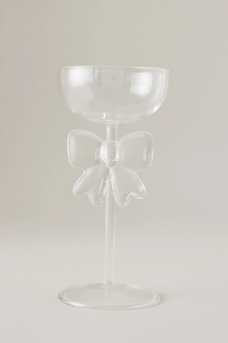 lepelclub bow coupe glass