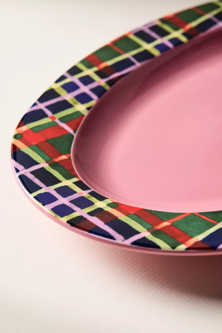 piatto in gres tartan