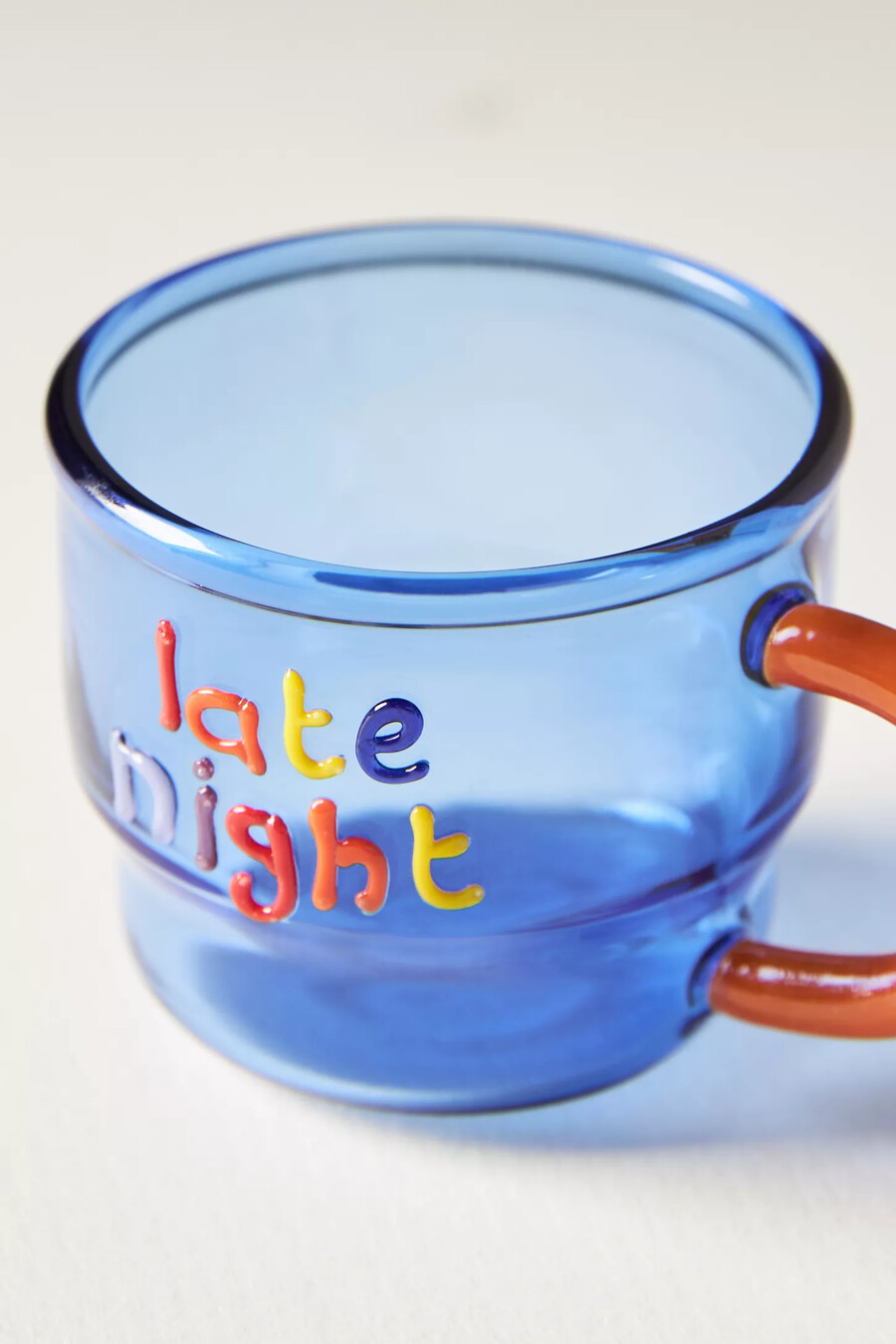 tazza da caffè espresso in vetro love notes