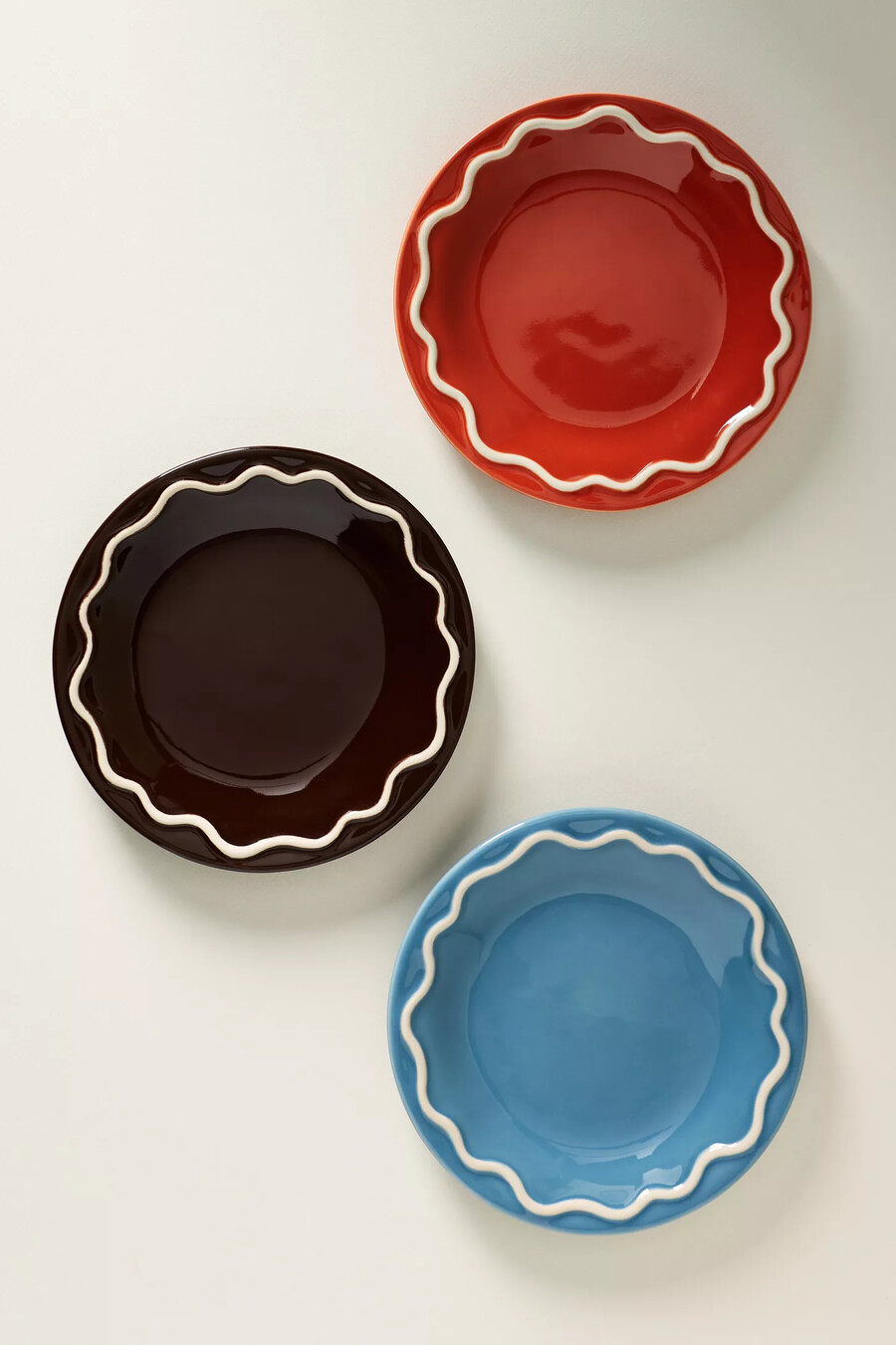 piatti da dessert in gres portoghese lucie set da 4