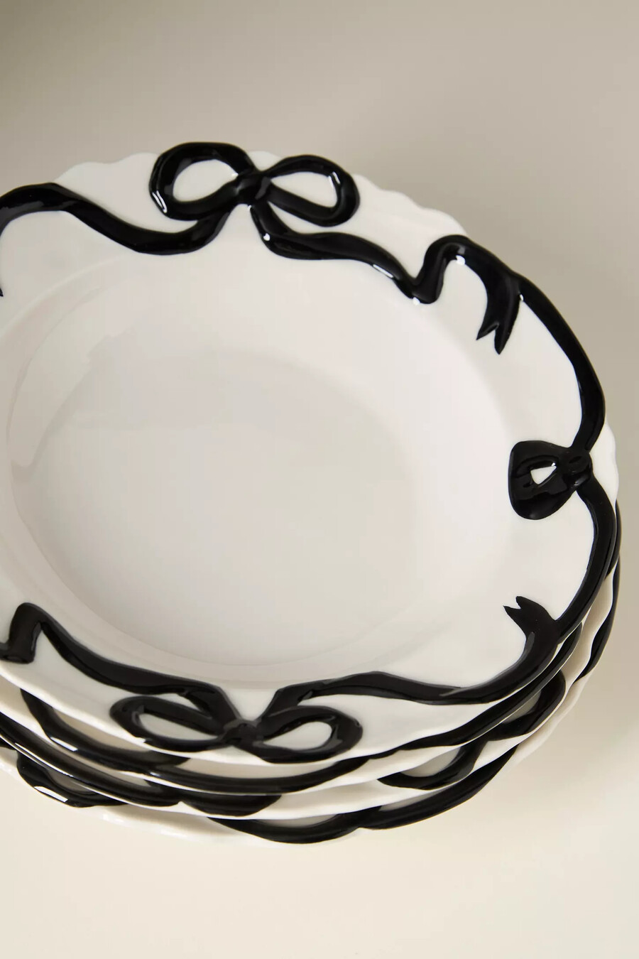 ciotole in gres benedita bow set da 4