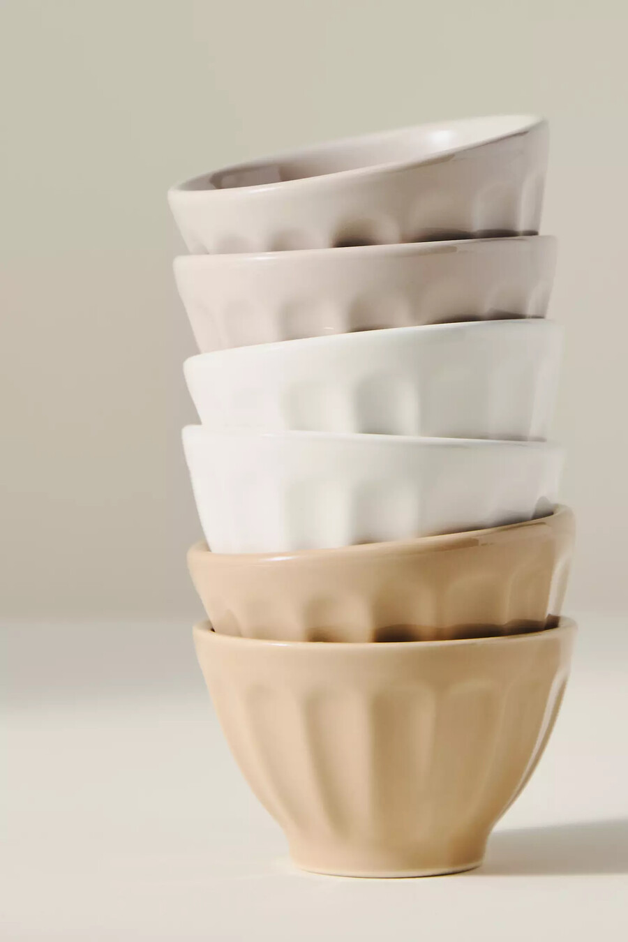 mini ciotole assortite per latte amelie set da 6