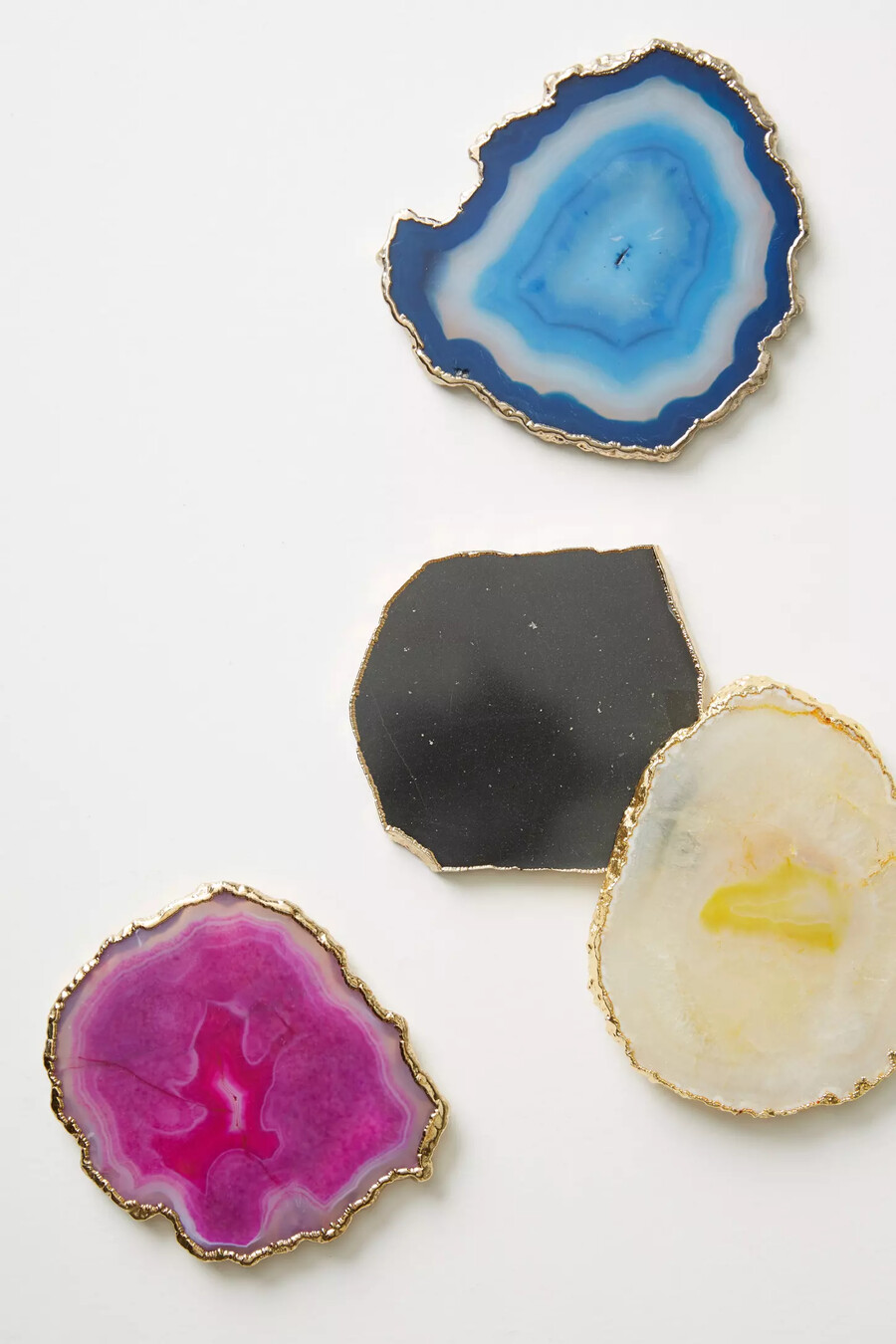 sottobicchiere in geode scheggiato