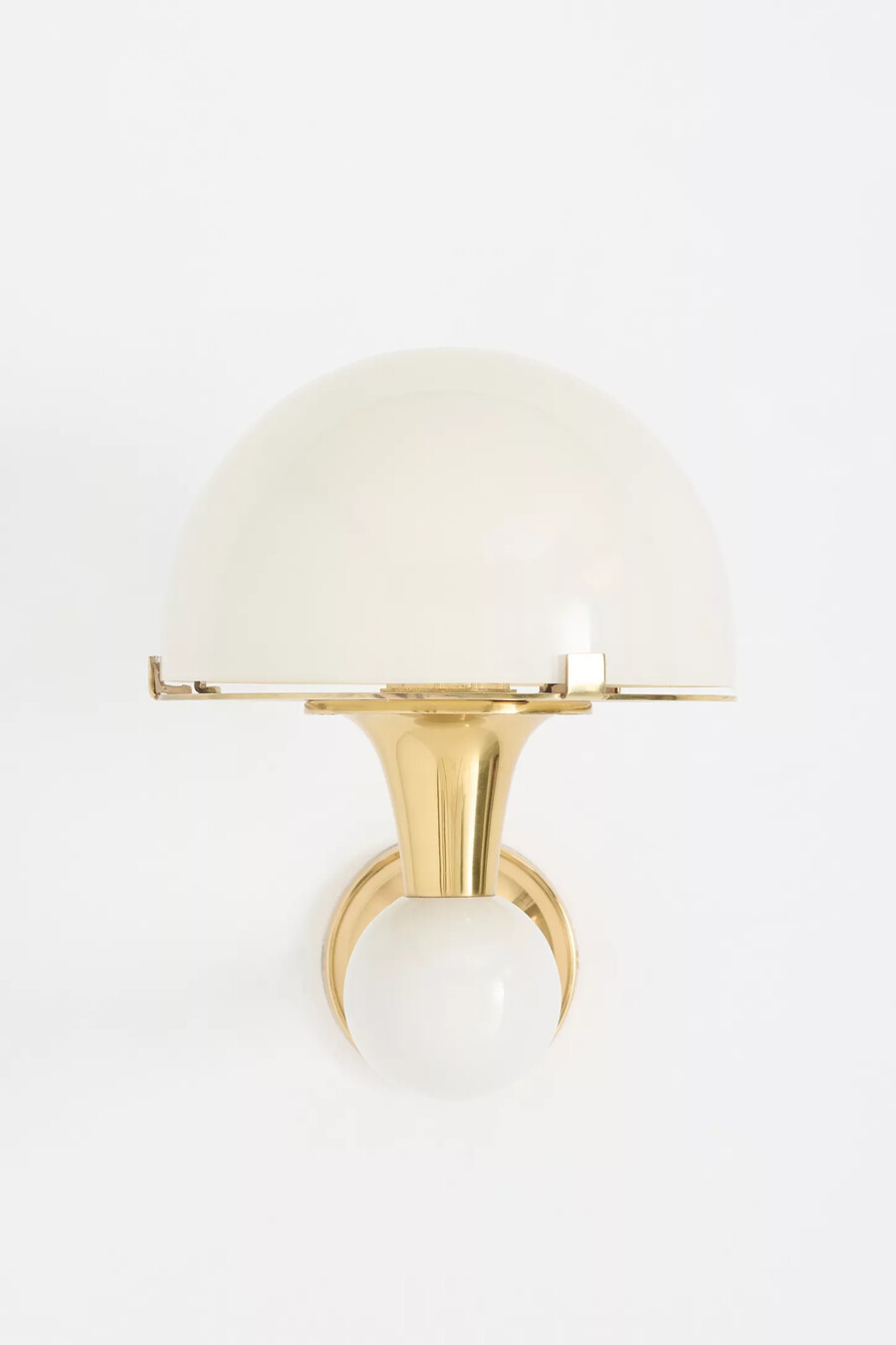 lampada da parete in vetro a forma di fungo merve kahraman