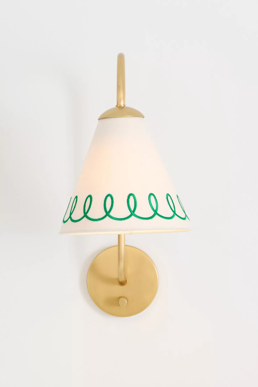 lampada da parete maeve looped