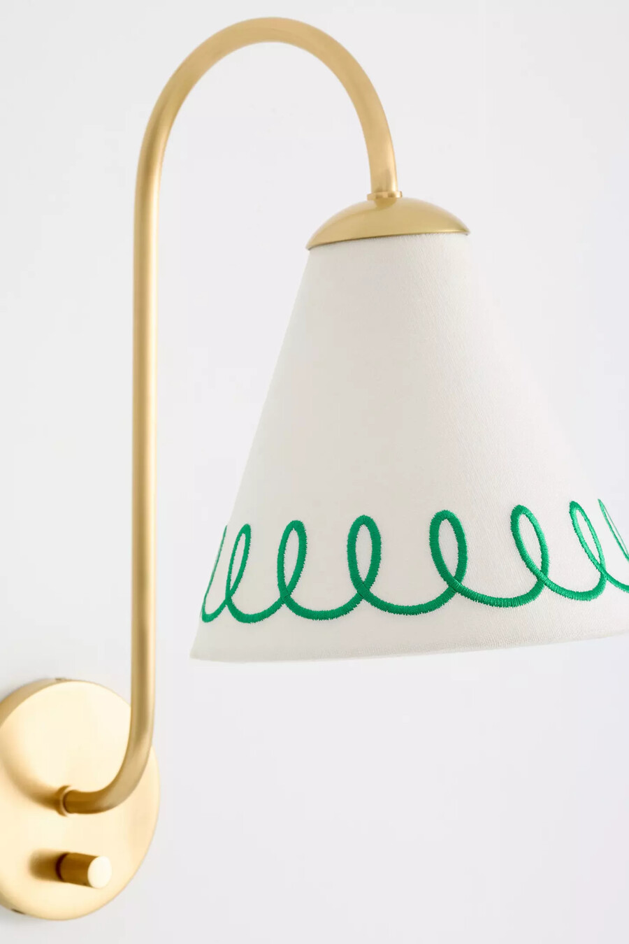 lampada da parete maeve looped