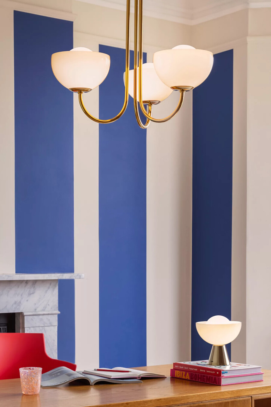 lampada da soffitto a cupola a 3 luci houseof