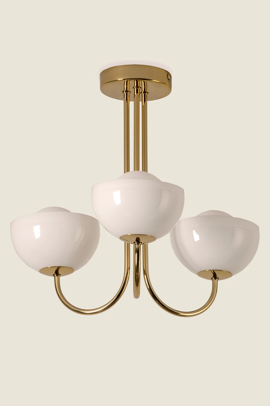 lampada da soffitto a cupola a 3 luci houseof