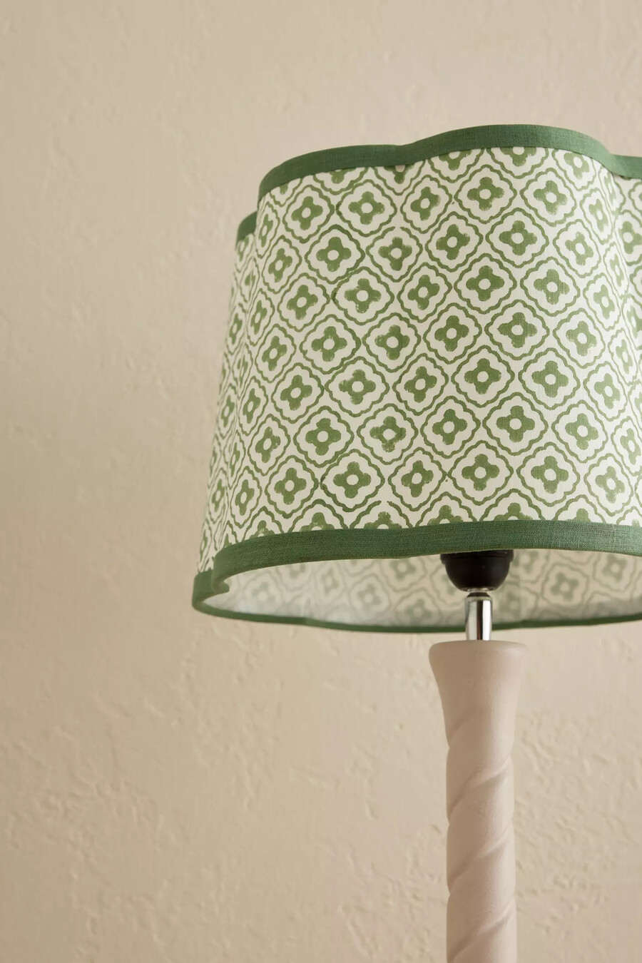 paralume per lampada birdie fortescue scalloped finestra