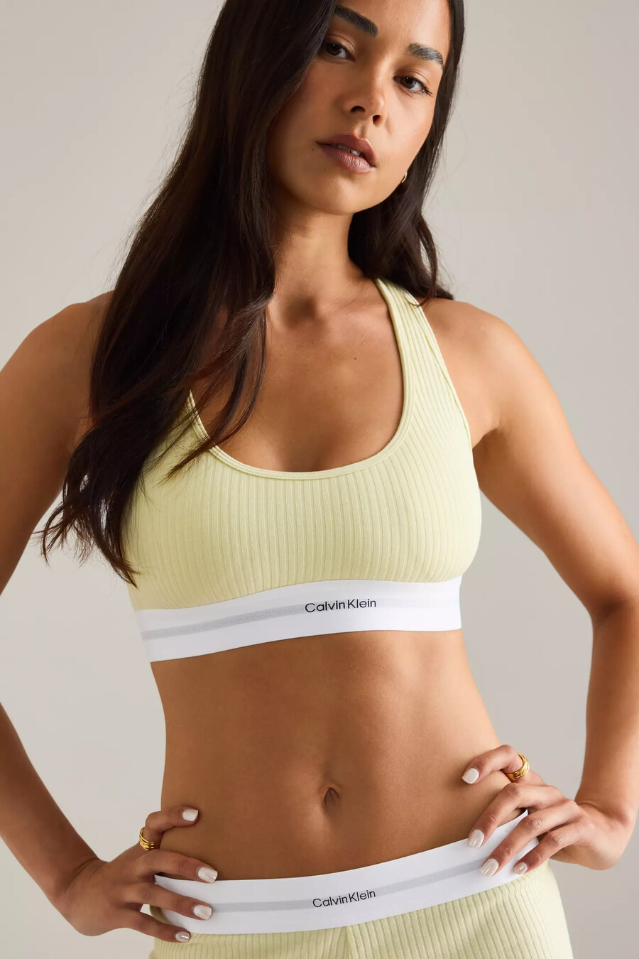 calvin klein bralette leggermente foderato