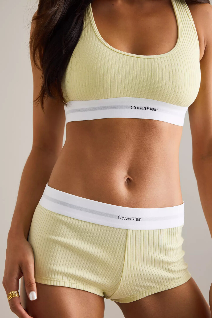 calvin klein bralette leggermente foderato