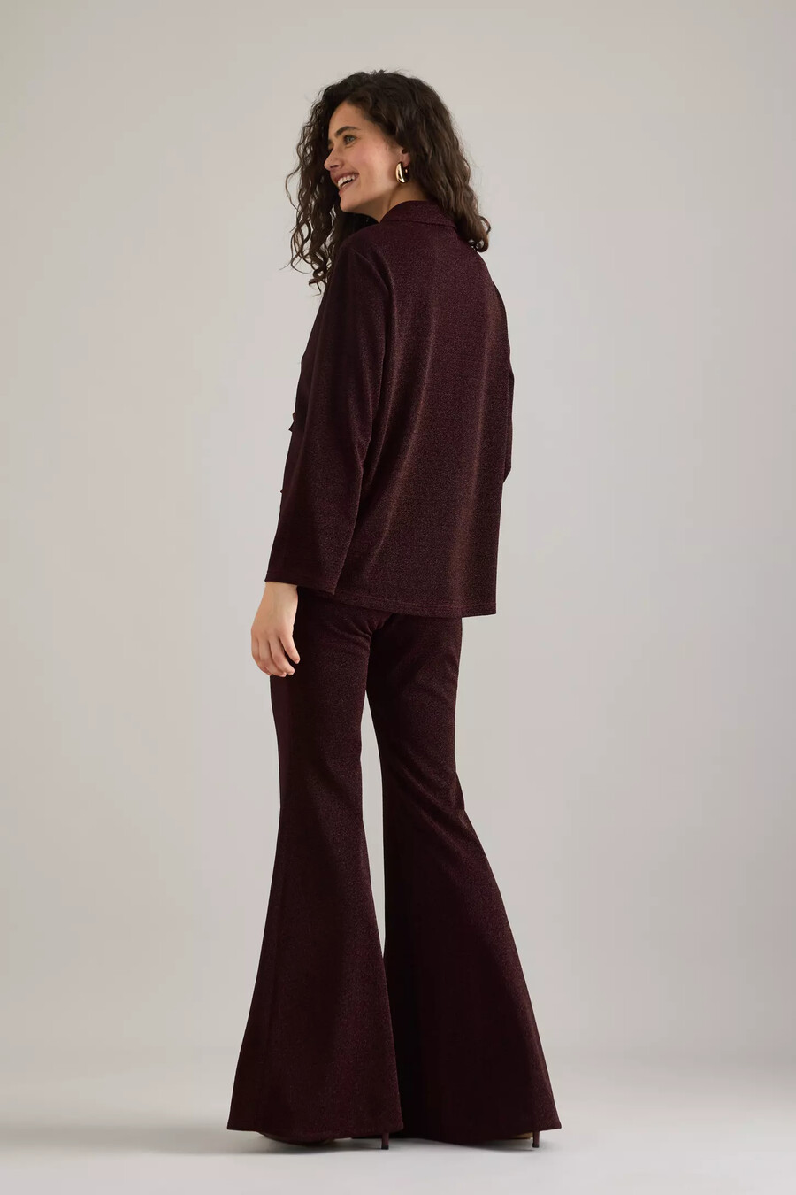 tuta sleeper stardust lurex lounge