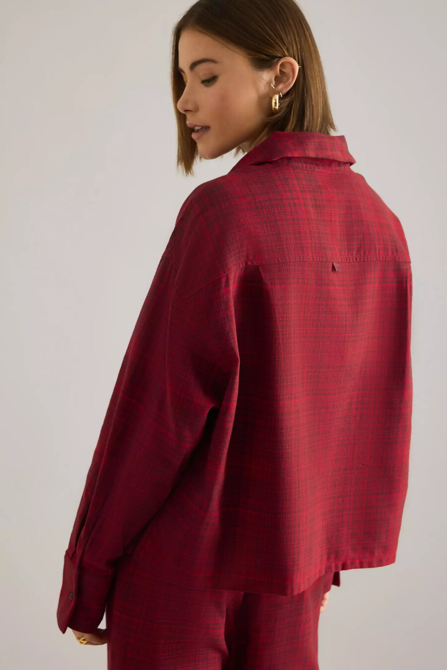 camicia di flanella calvin klein
