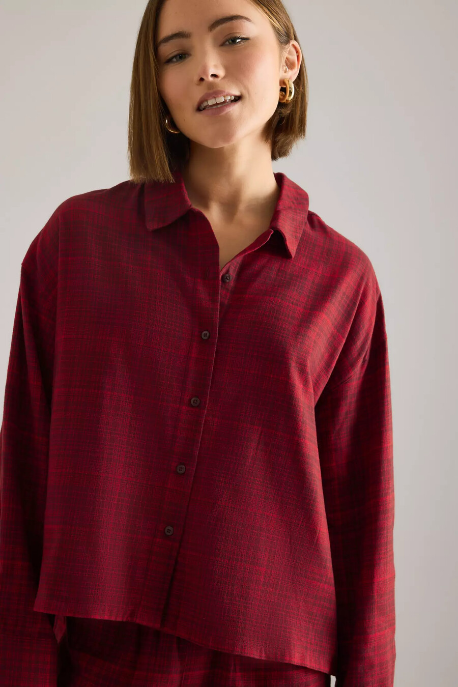 camicia di flanella calvin klein