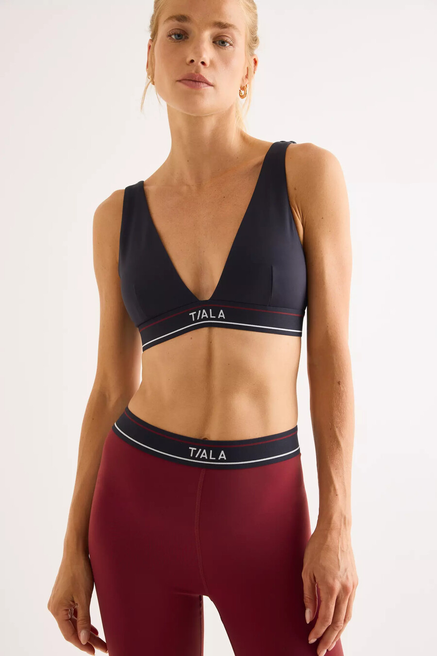 reggiseno sportivo tala dayflex con scollo a v