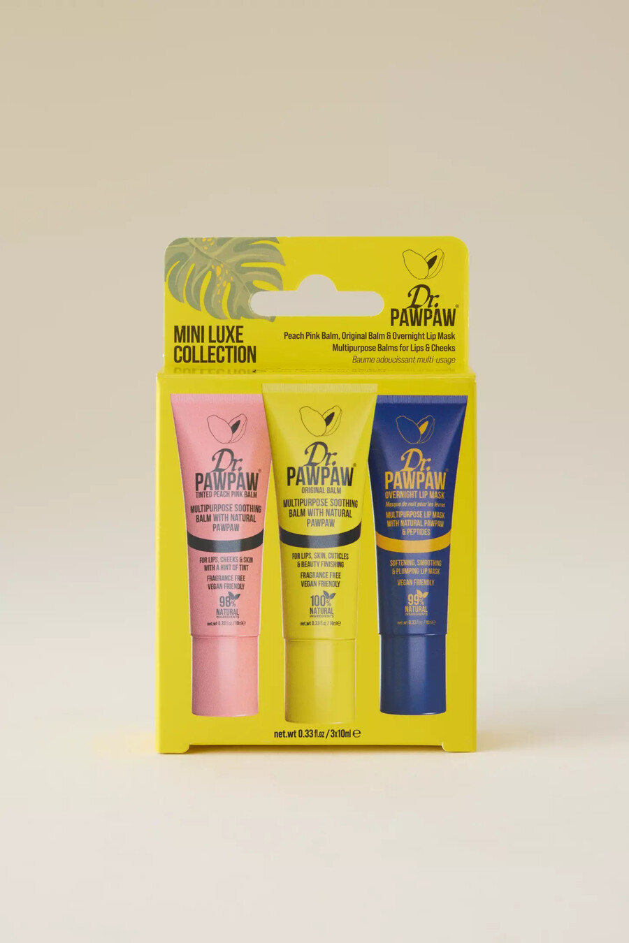 set regalo dr. paw paw mini luxe