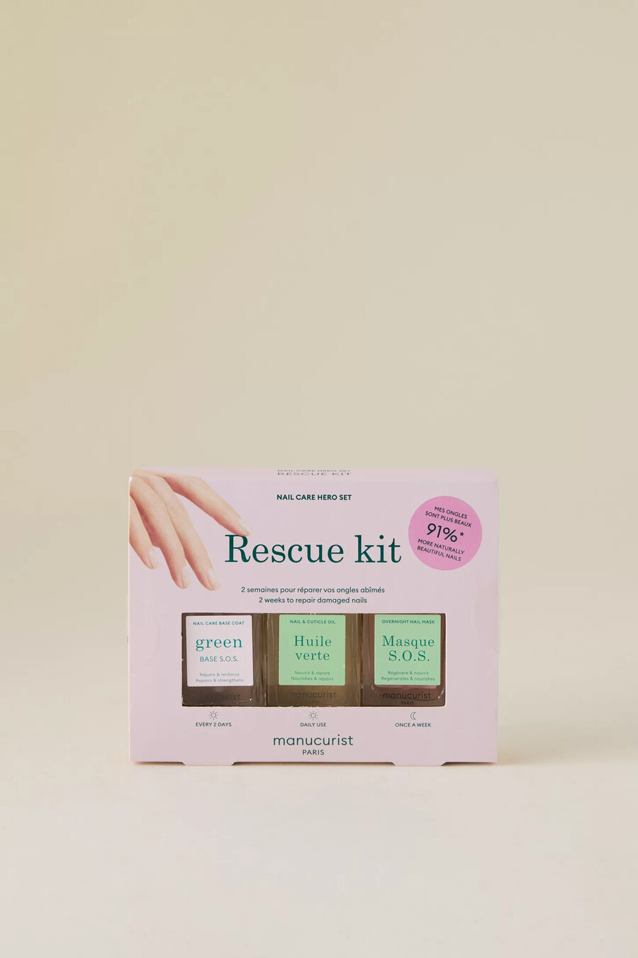 kit di salvataggio per manicure