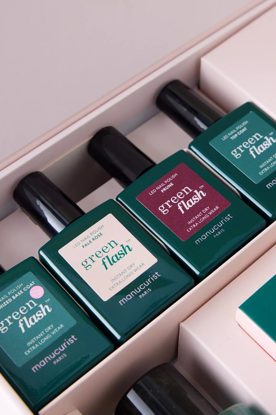set regalo manucurist green flash