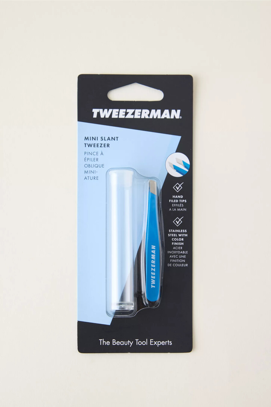 pinzetta mini inclinata tweezerman