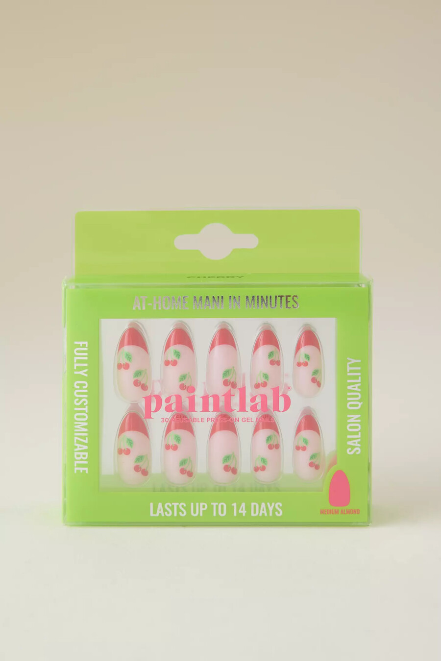 unghie finte paintlab cherry