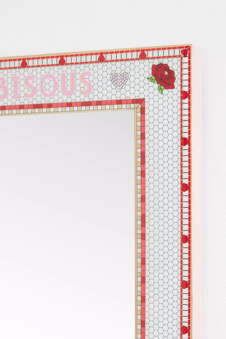 specchio da parete the bistro tile portrait gallery