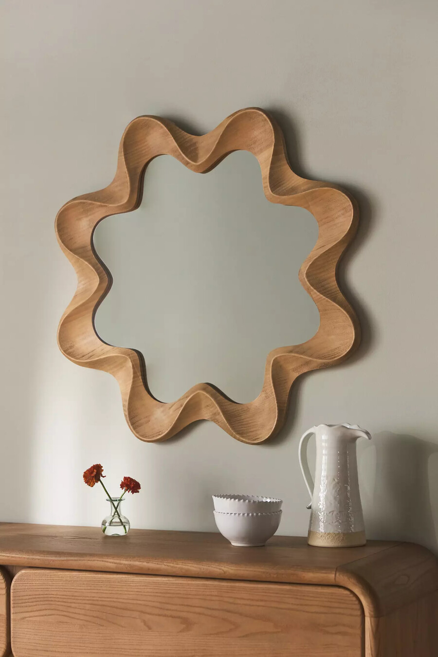 specchio da parete smerlato emerson wood