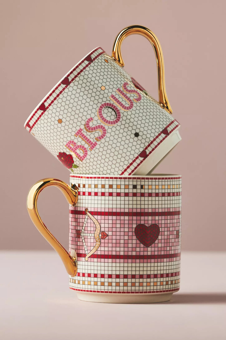 tazza in gres porcellanato bistro tile love edition