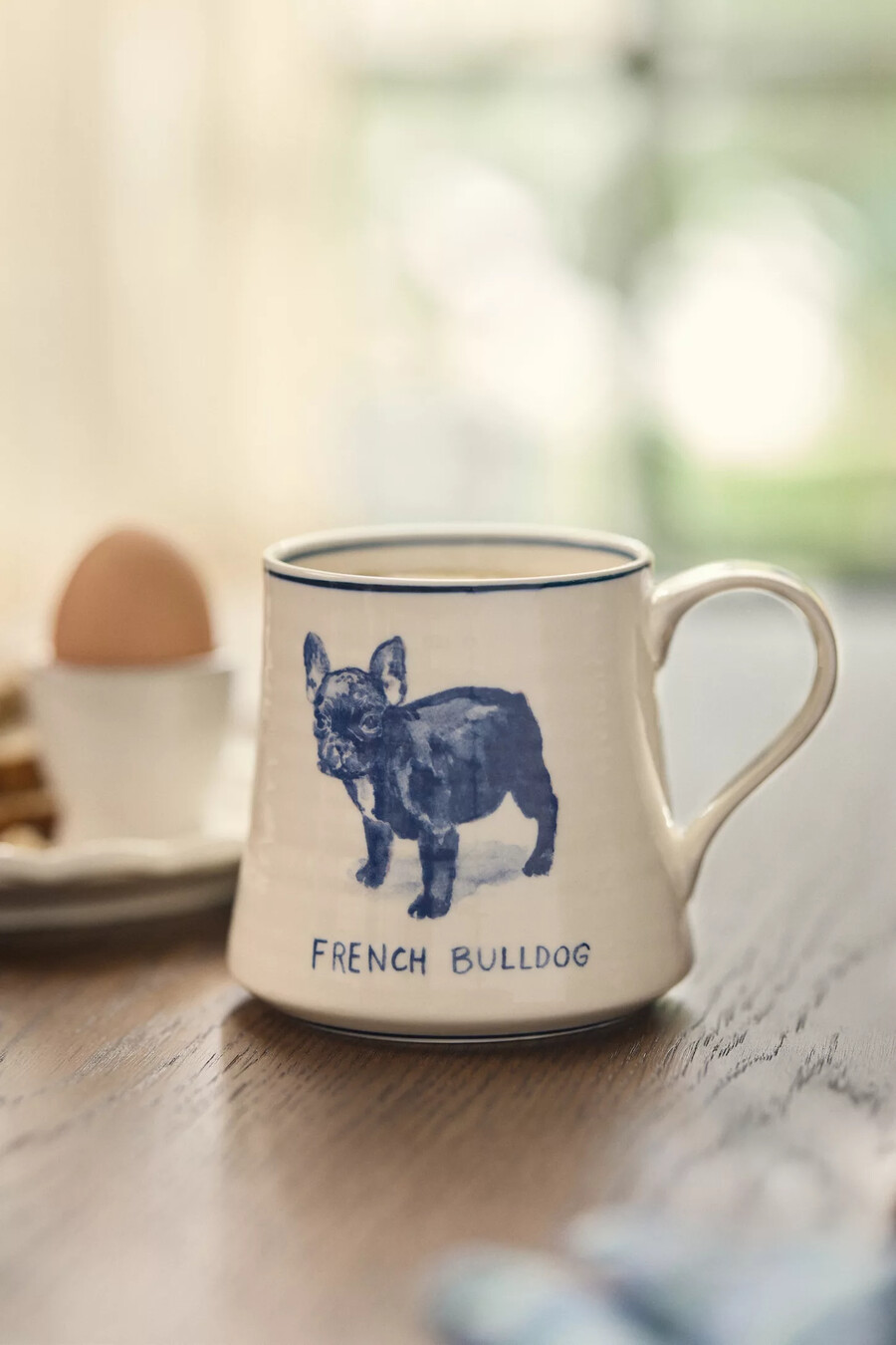 tazza in gres a forma di cane molly hatch